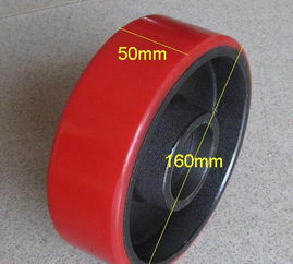 芜湖pu轮液压装卸车轮诺力叉车轮手动液压搬运车轮聚氨酯轮橡胶轮
